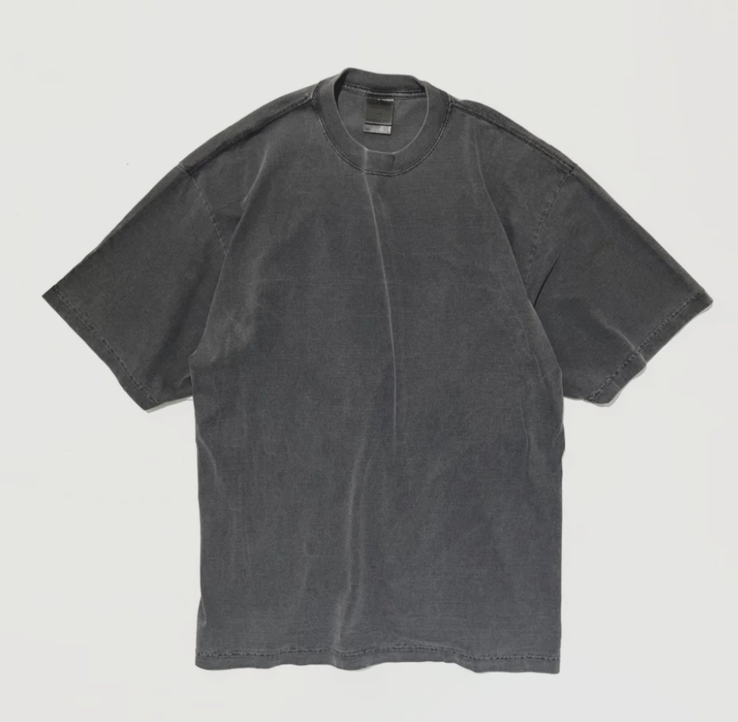 SHAKA HEAVYWEIGHT GARMET DYED SHADOW GREY "CLICK TO CUSTOMIZE" "UPLOAD IMAGES"