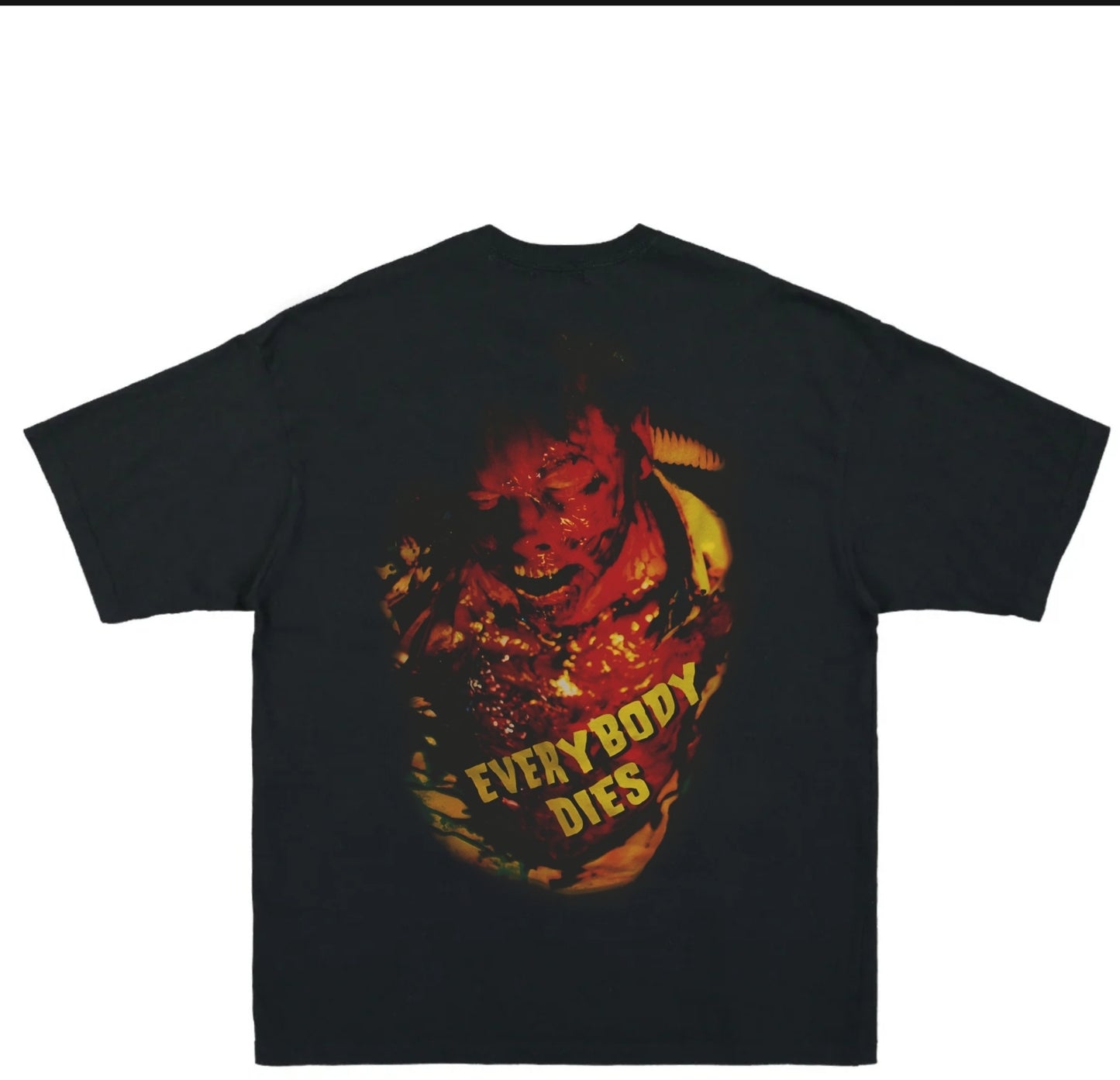 HOUSE OF A 1000 CORPSES ON A SHAKA HEAVYWEIGHT GARMET DYED T SHIRT " MODERN