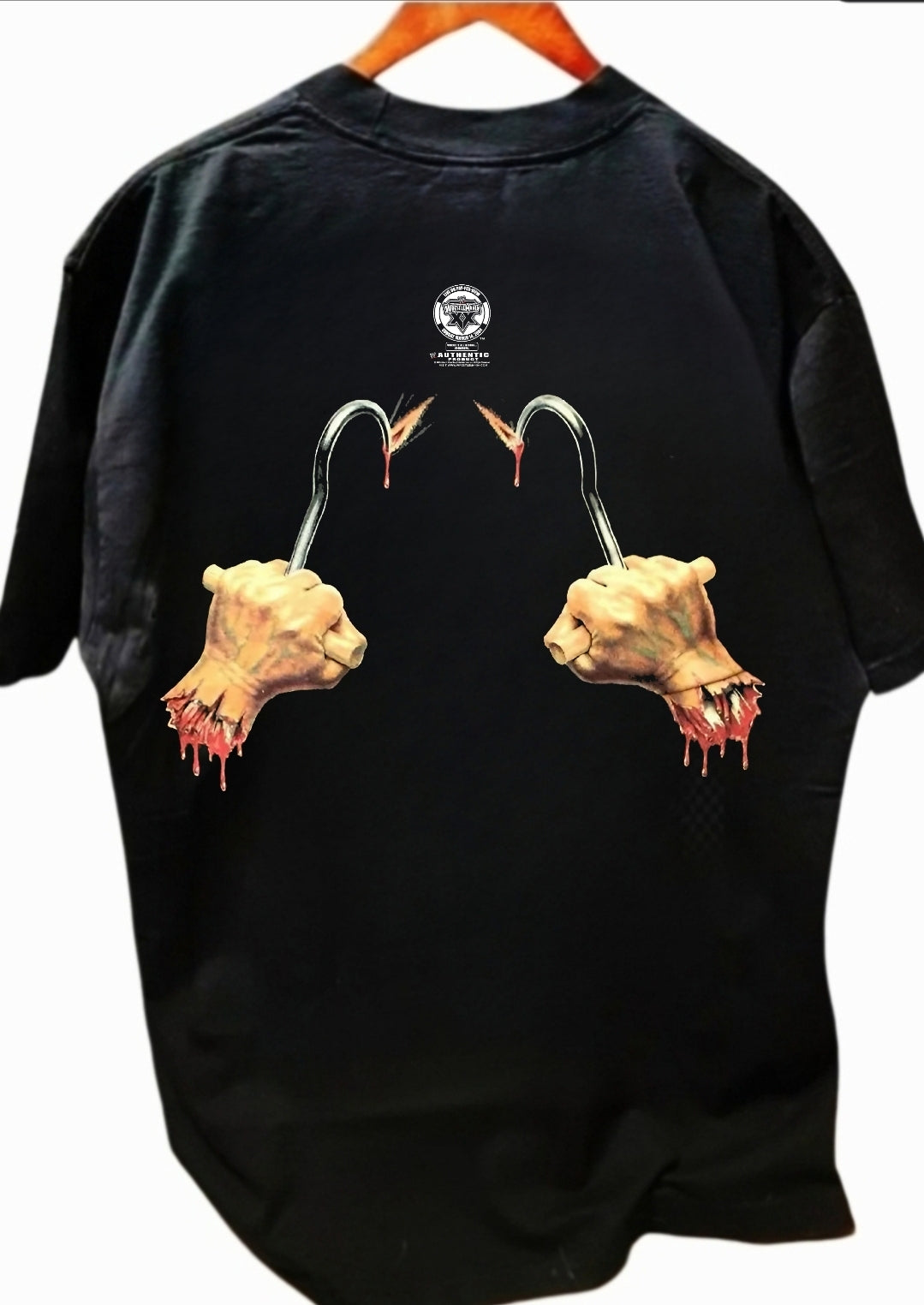 OFF THE HOOK PAIN WWE BROC LESNAR ON SHAKA HEAVYWEIGHT GARMET DYED WRESTLING