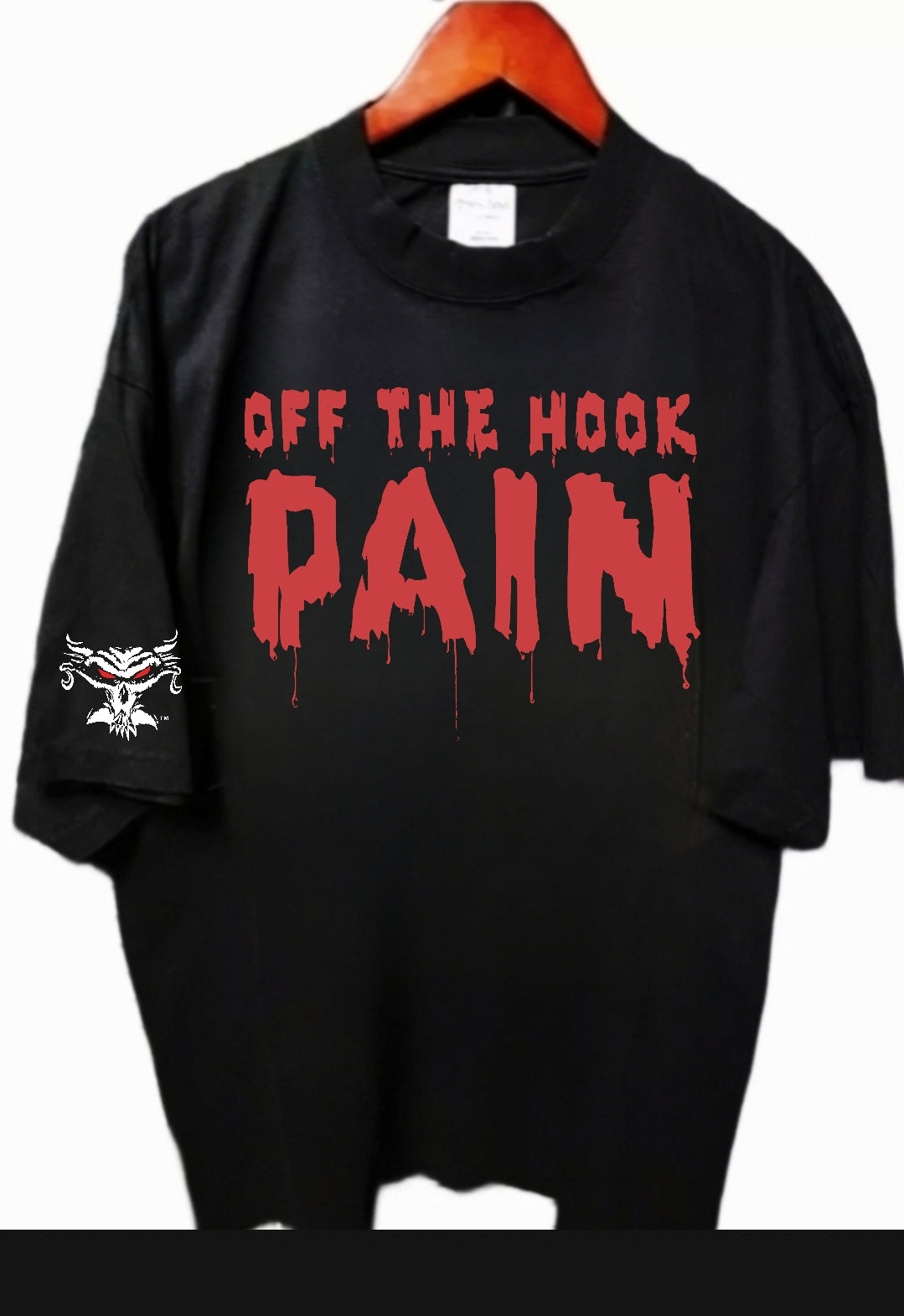 OFF THE HOOK PAIN WWE BROC LESNAR ON SHAKA HEAVYWEIGHT GARMET DYED WRESTLING