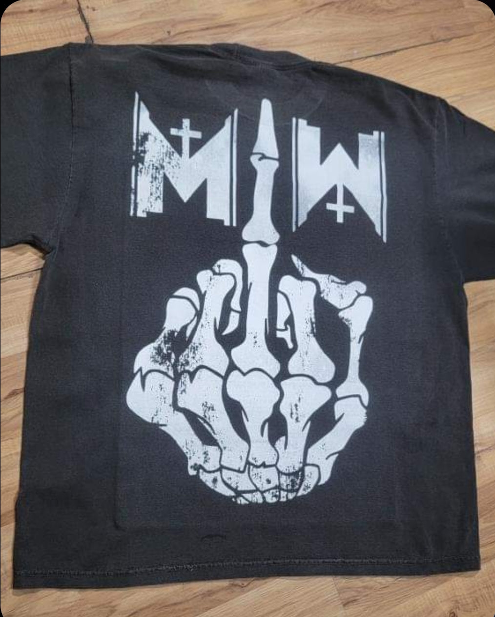 RHEA RIPLEY DEMON IN YOUR DREAMS ON SHAKA HEAVY GARMET DYED T SHIRT WRESTLING