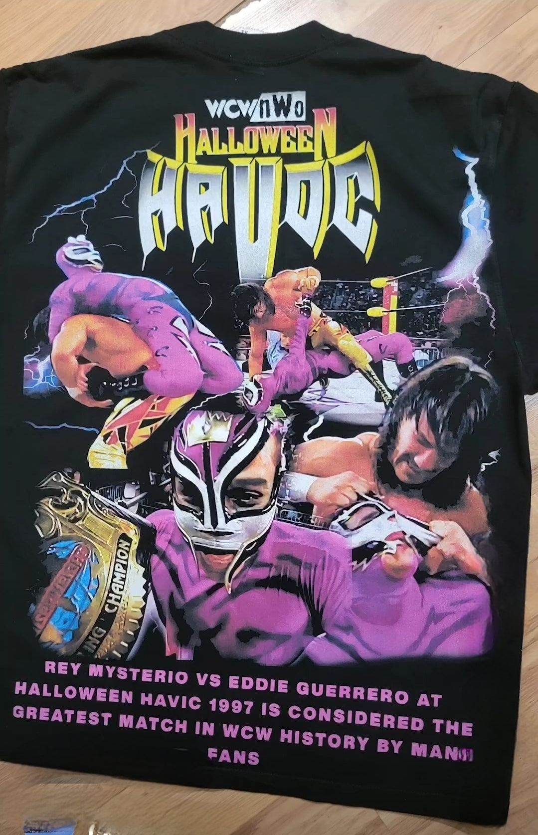 HALLOWEEN HAVOC FRONT&BACK SNICKERS LOGO
