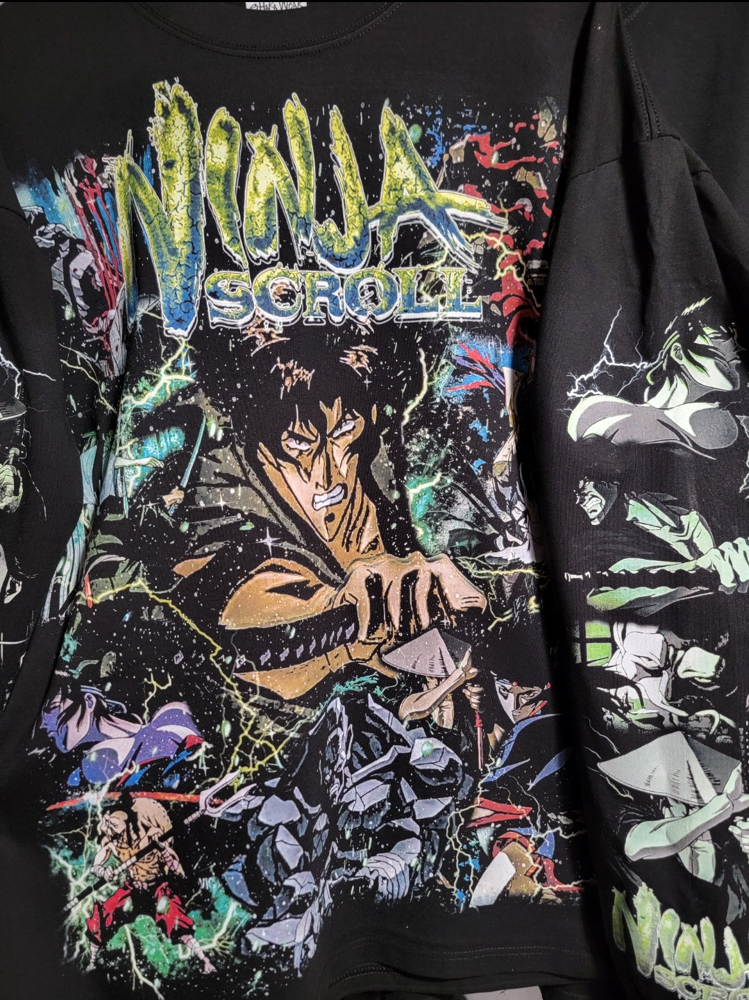 NINJA SCROLL LONG SLEEVE ON SHAKA heavy