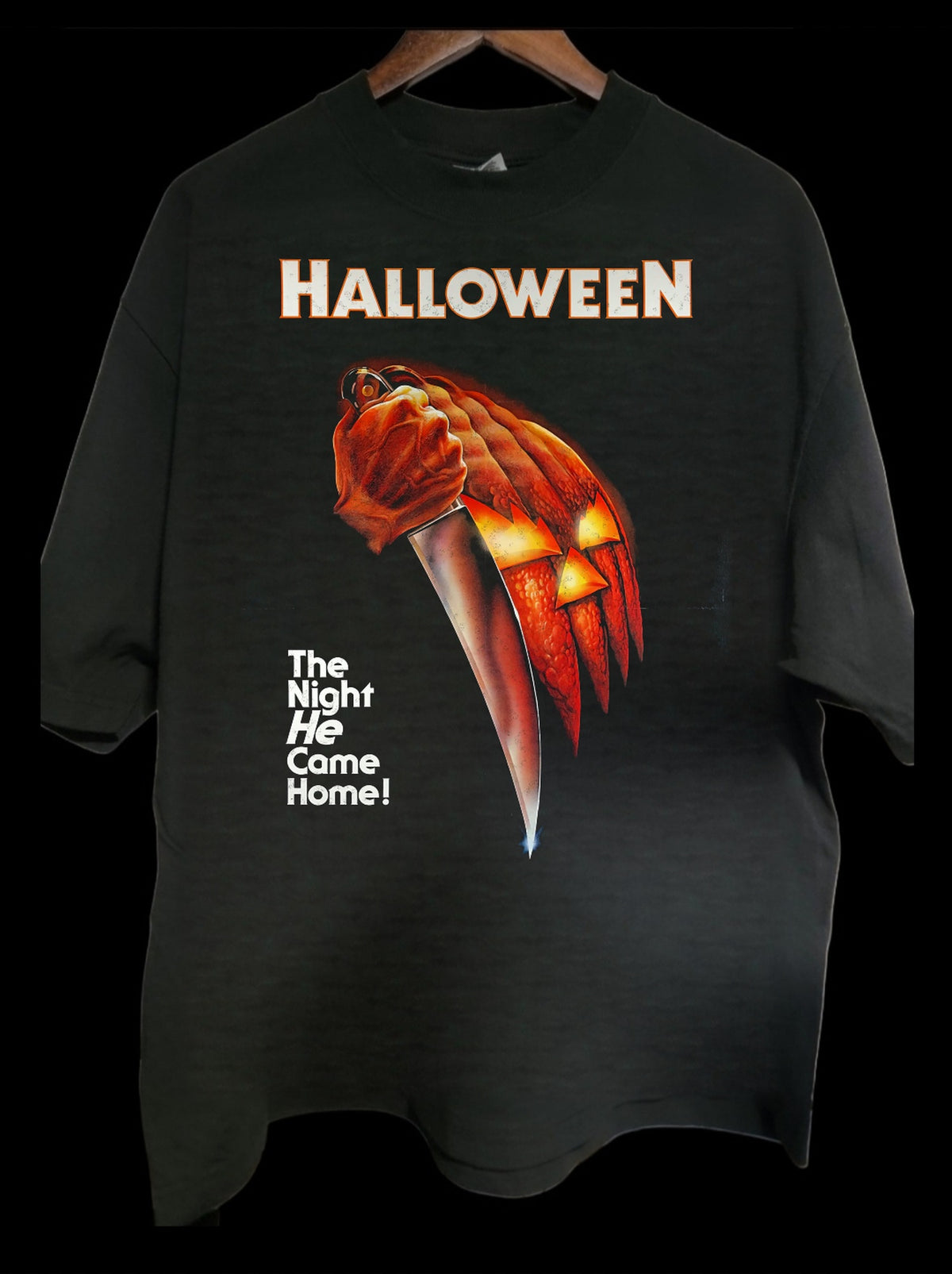 1978 Halloween John Carpenter Shaka Heavyweight T-Shirt Black