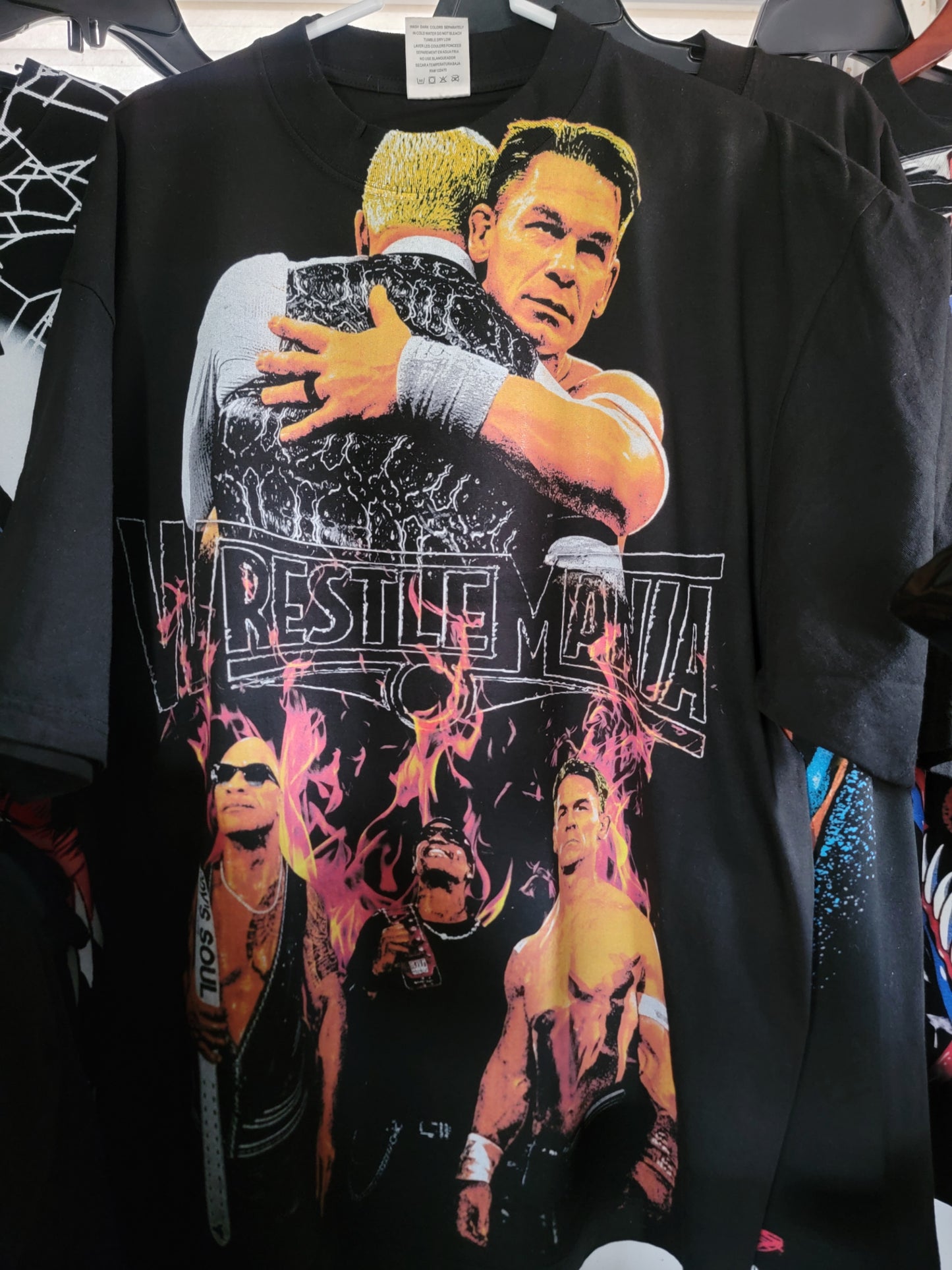JOHN CENA ON SHAKA HEAVYWEIGHT GARMET DYED T