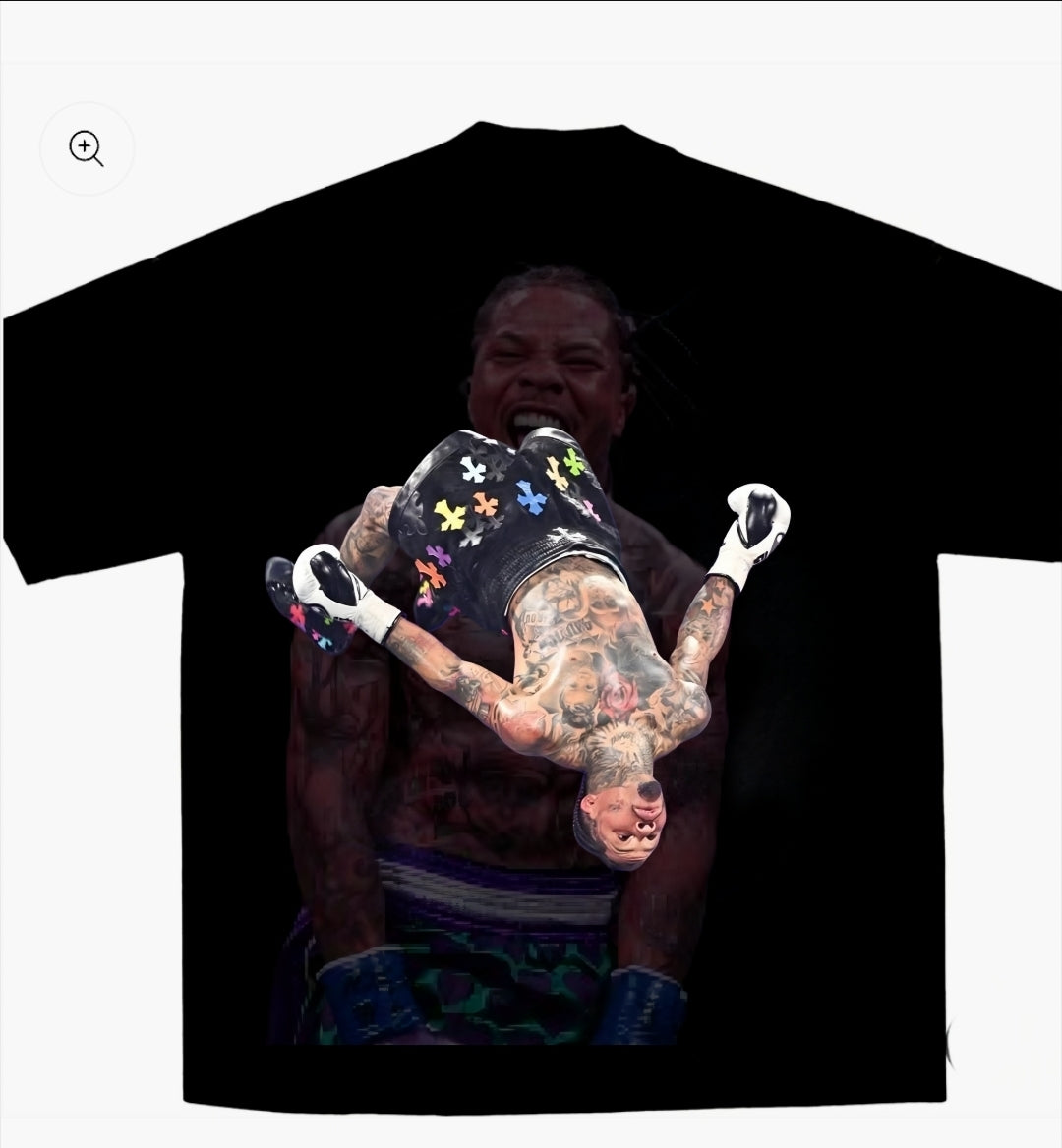 TANK DAVIS ON SHAKA HEAVYWEIGHT GARMET DYED T SHIRT