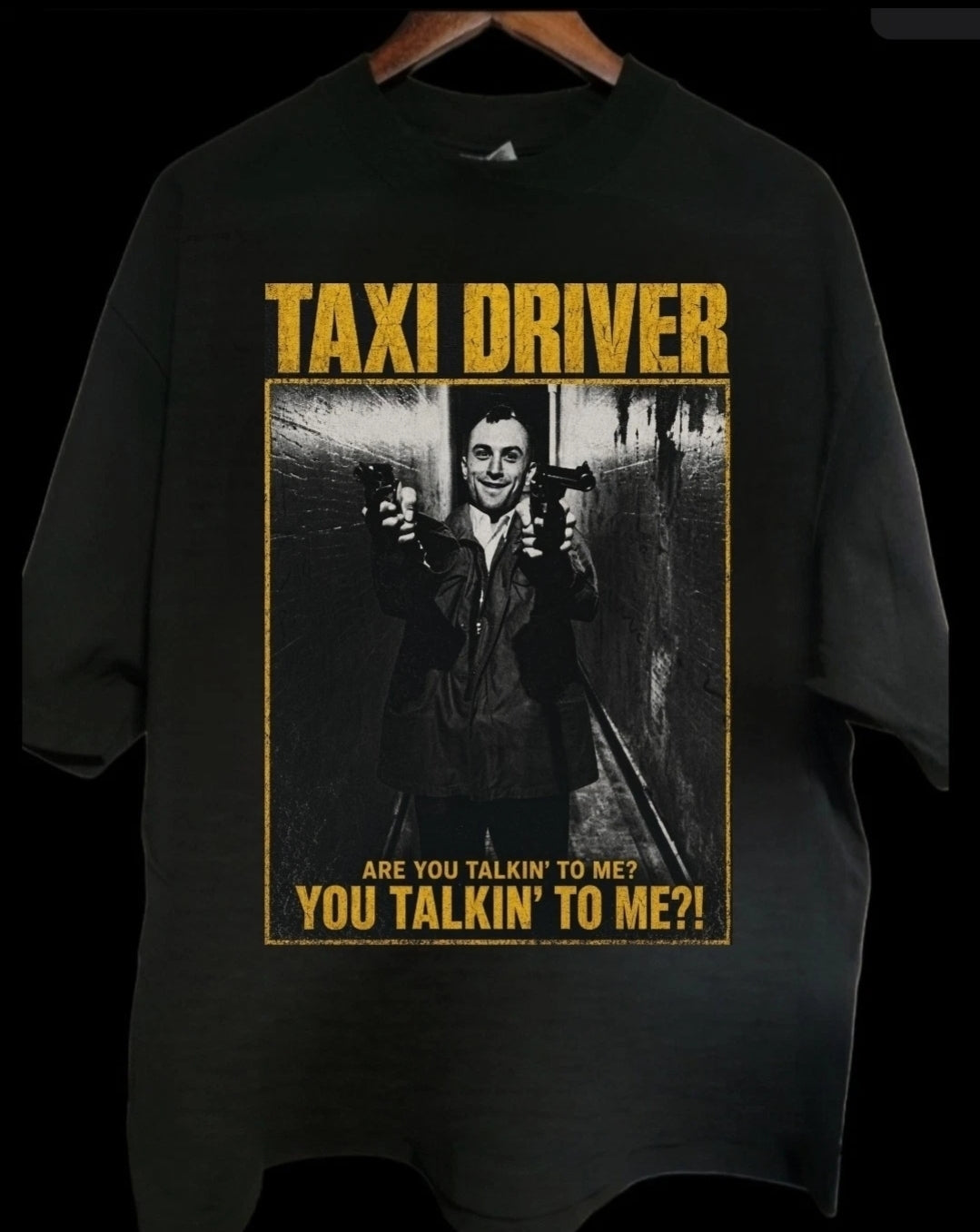 TAXI DRIVER YOU TALKING TO ME? T-Shirt ON SHAKA HEAVYWEIGHT