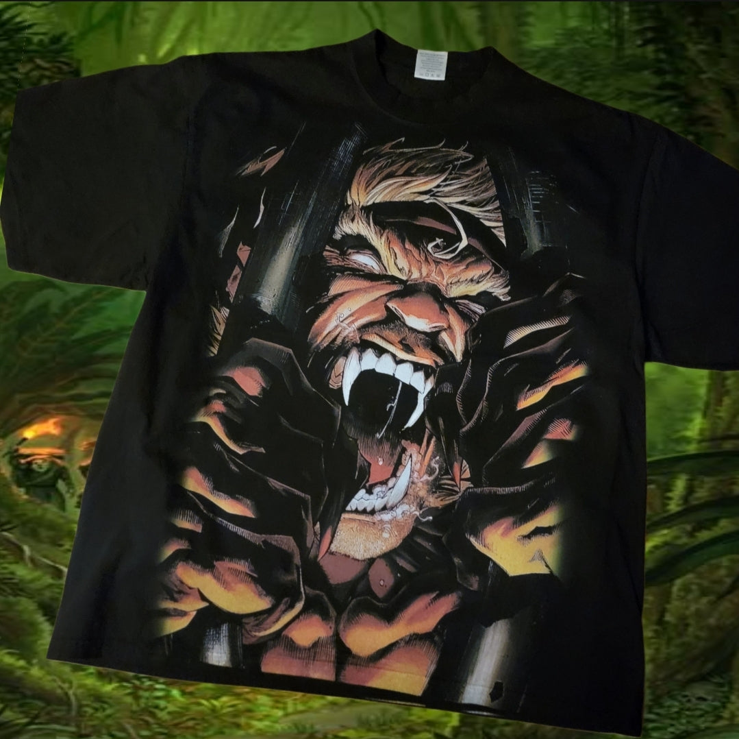SABRETOOTH LOCKDOWN ON SHAKA HEAVYWEIGHT GARMET DYED T SHIRT