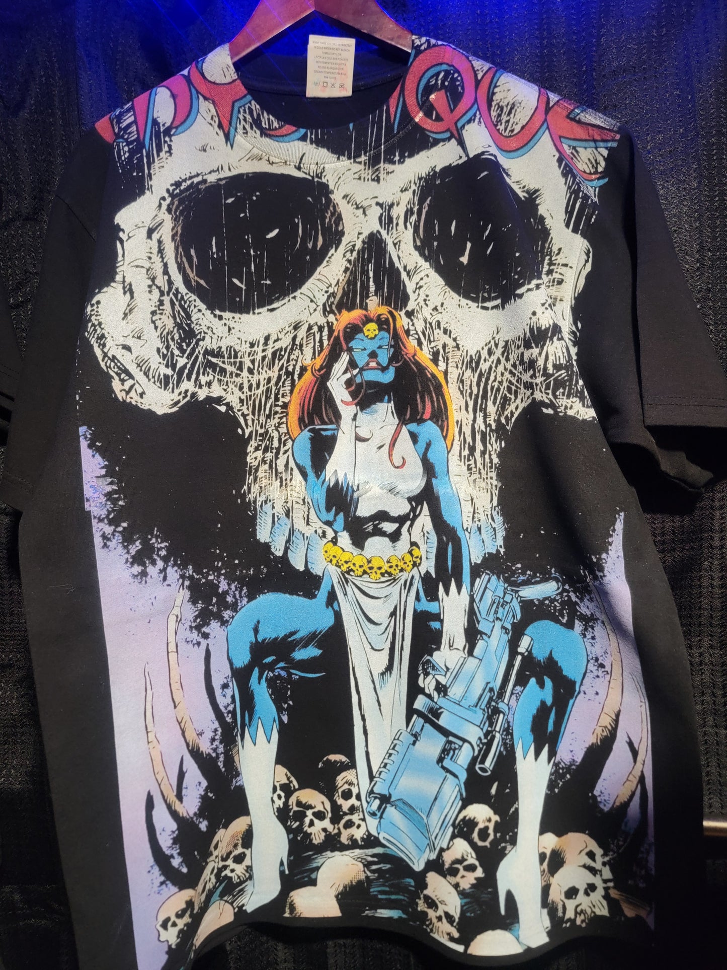 MYSTIQUE ON SHAKA HEAVY GARMET DYED T