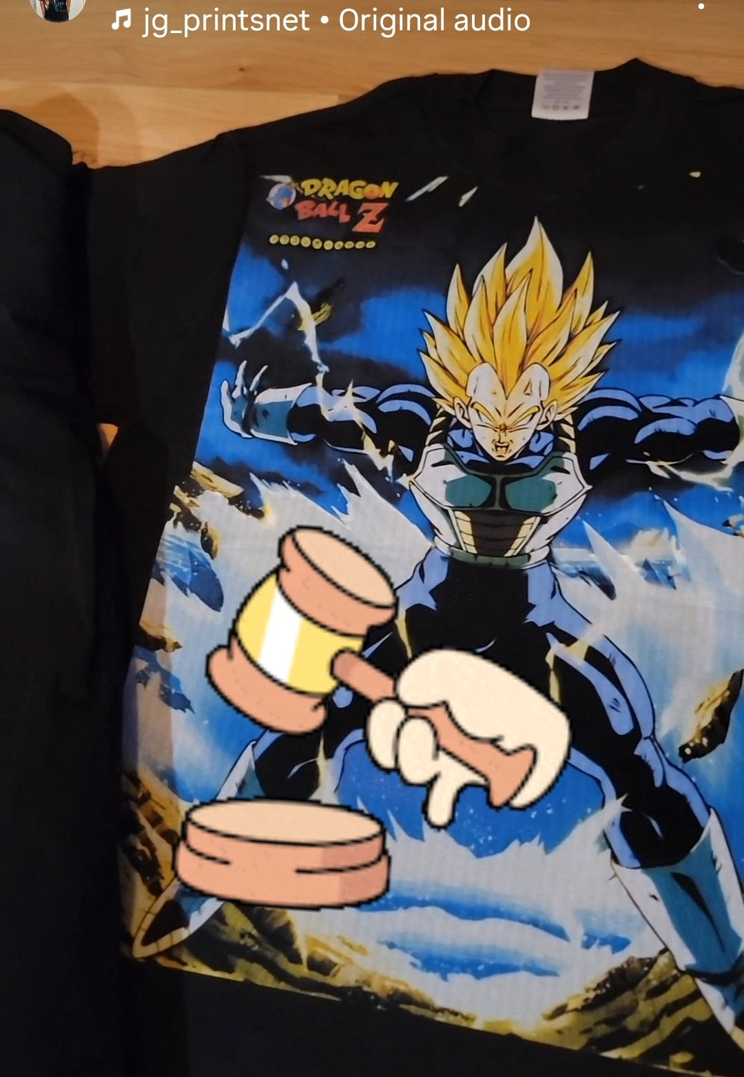 (Auction) Sz M Vegeta