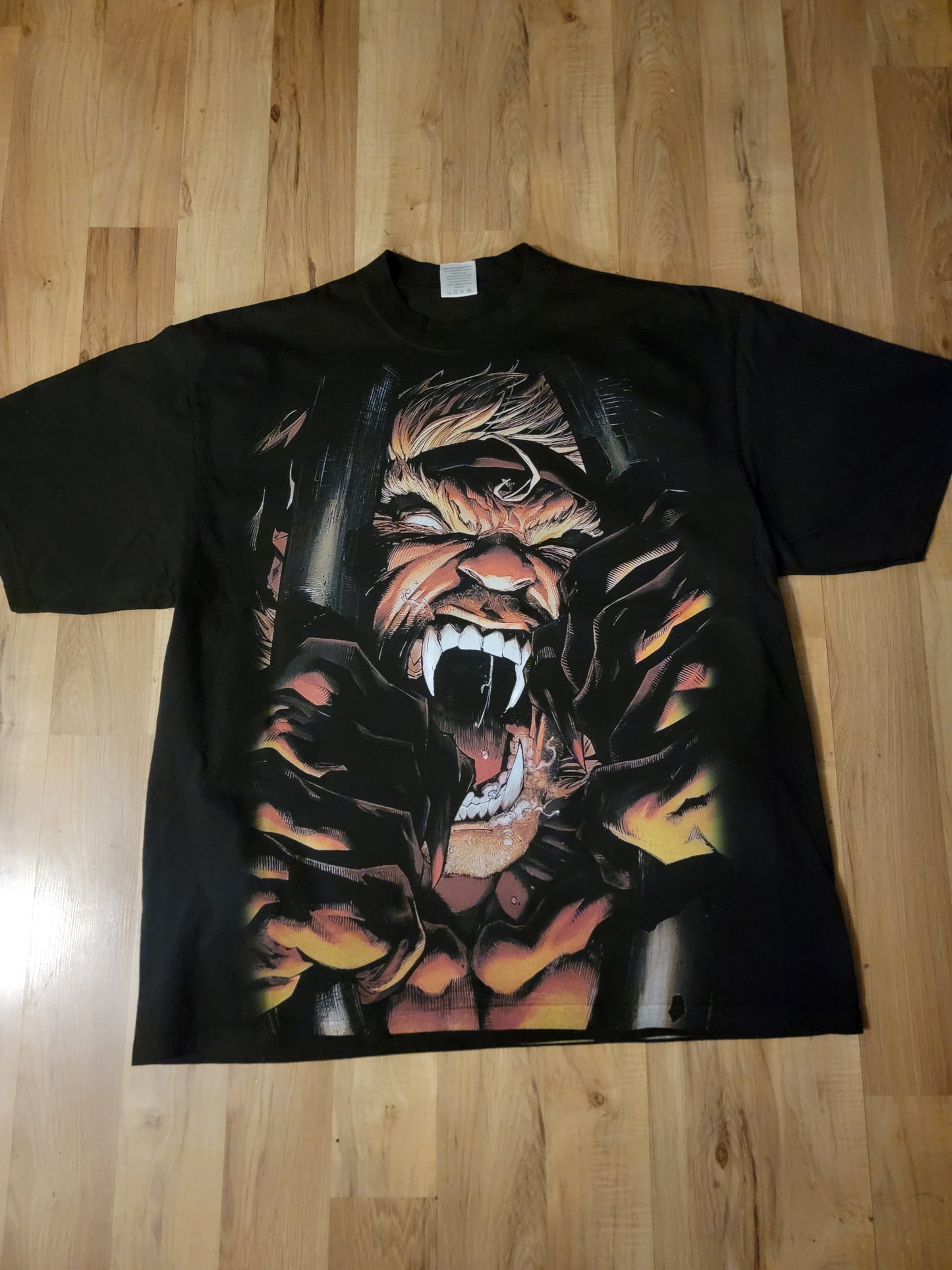 SABRETOOTH LOCKDOWN ON SHAKA HEAVYWEIGHT GARMET DYED T SHIRT
