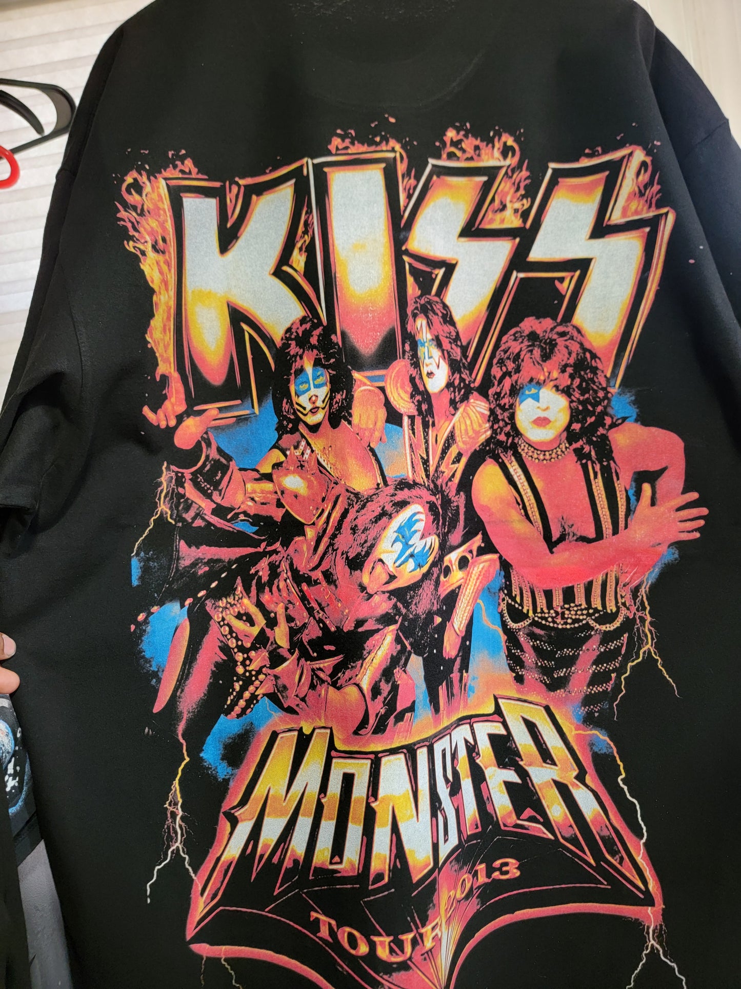 KISS MONSTER TOUR 2013 ON SHAKA HEAVYWEIGHT GARMET DYED