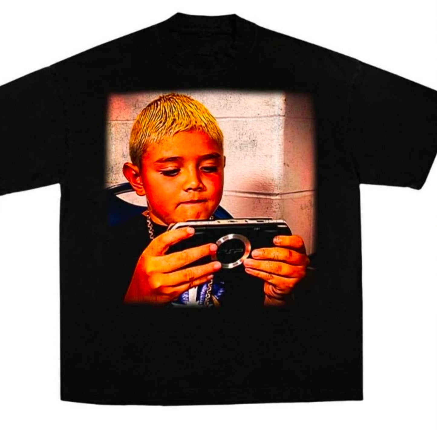 DOMINIM MYSTERIO ON SHAKA HEAVYWEIGHT GARMET DYED T SHIRT (Wrestling