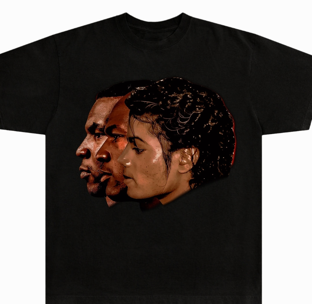 THE Greatest Mike the trinity ON SHAKA HEAVYWEIGHT GARMET DYED T SHIRT
