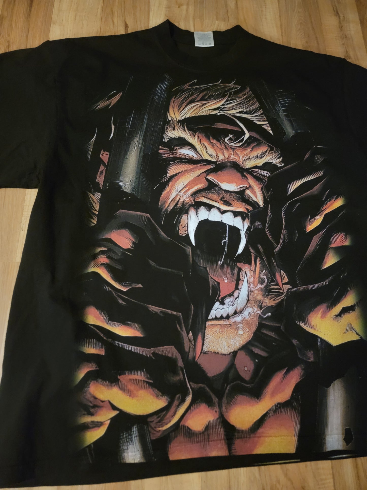 SABRETOOTH LOCKDOWN ON SHAKA HEAVYWEIGHT GARMET DYED T SHIRT