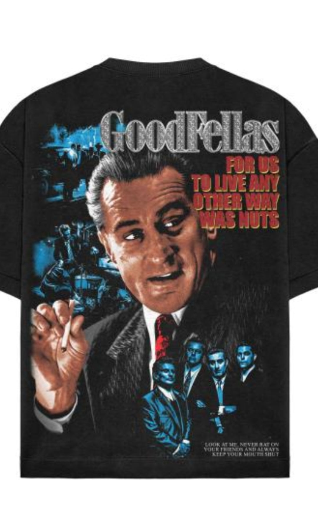 GOODFELLAS SHAKA HEAVYWEIGHT GARMET DYED T SHIRT