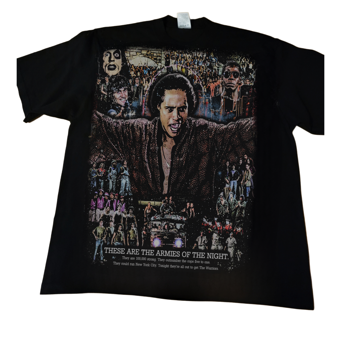 CYRUS SPEECH ON SHAKA HEAVYWEIGHT GARMET DYED T SHIRT " WARRIORS