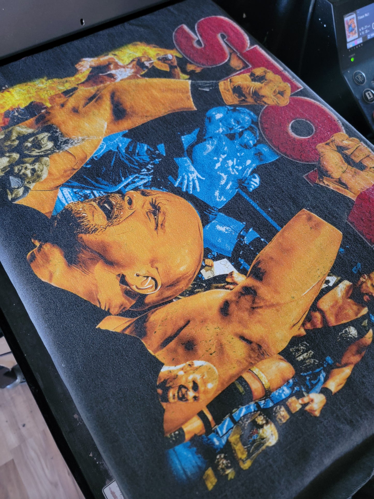 STONE COLD ON SHAKA HEAVYWEIGHT GARMET DYED T SHIRT