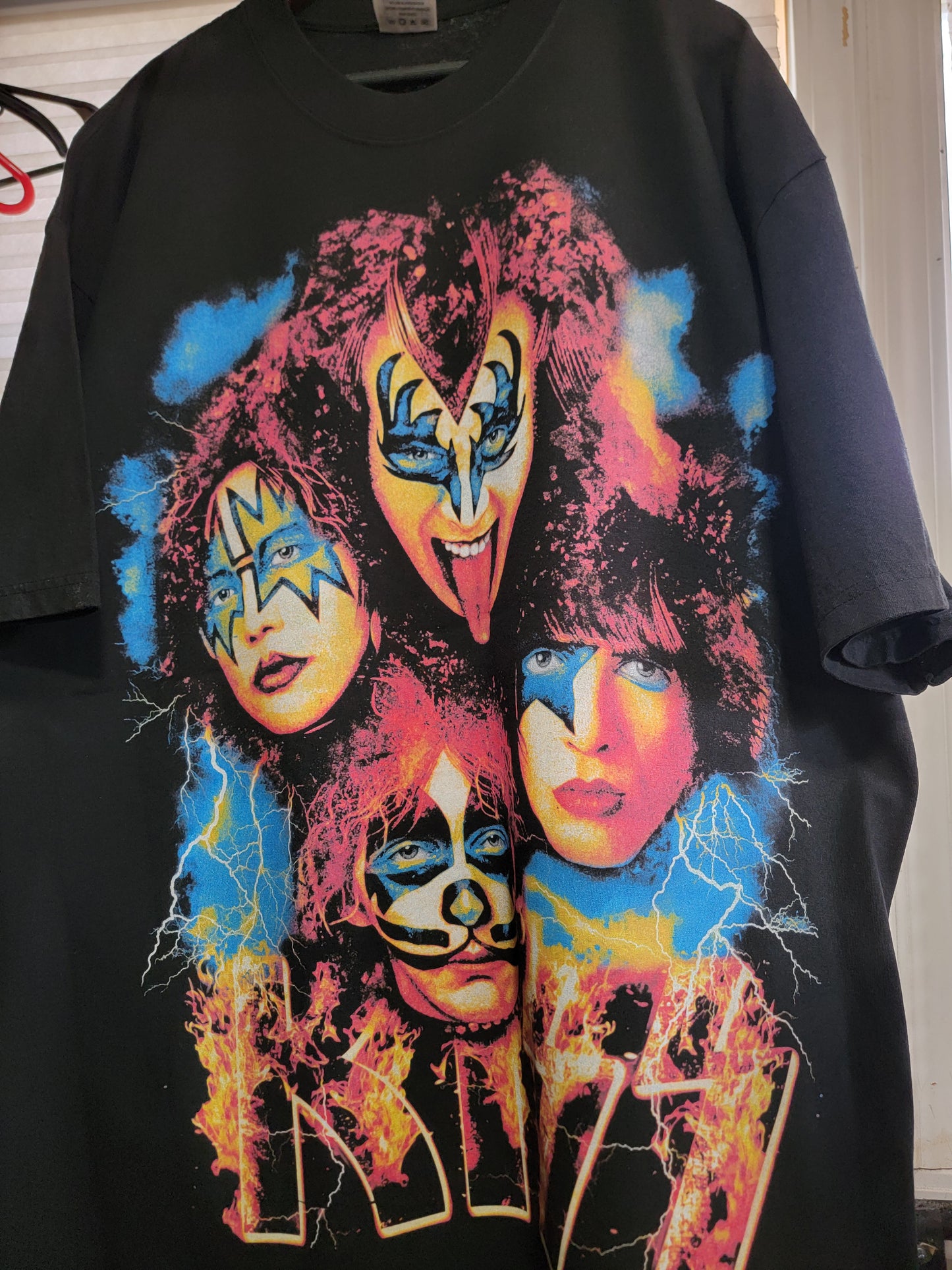 KISS MONSTER TOUR 2013 ON SHAKA HEAVYWEIGHT GARMET DYED