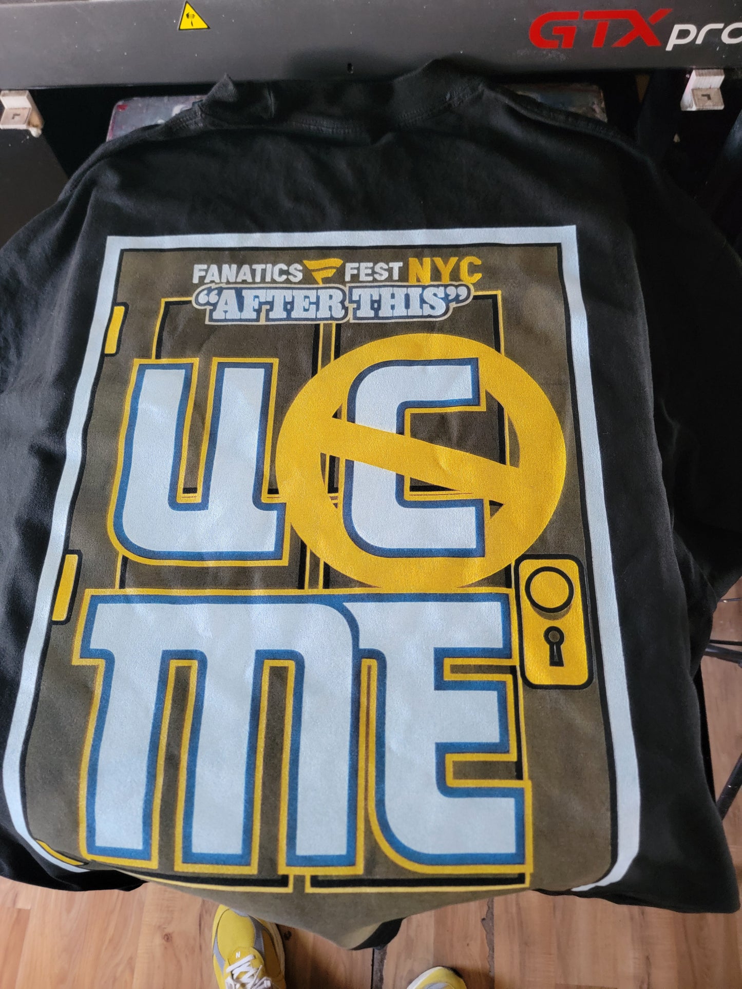 JOHN CENA 2025 FAREWELL TOUR NEW YORK ON SHAKA HEAVYWEIGHT GARMET DYED T SHIRT "WRESTLING