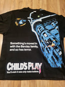 CHILDS PLAY ON SHAKA SUPERMAX HEAVYWEIGHT GARMET DYED T SHIRT BIG print