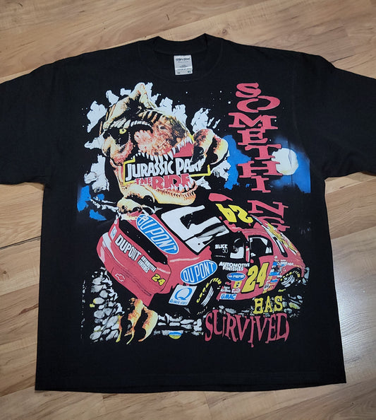 JURASSIC PARK RIDE JEFF GORDON T SHIRT