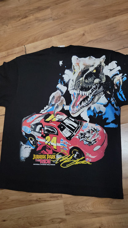 JURASSIC PARK RIDE JEFF GORDON T SHIRT