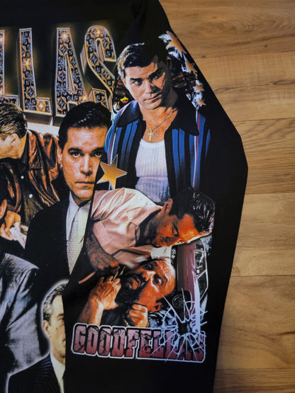 GOODFELLAS LONG SLEEVE ON SHAKA HEAVYWEIGHT T SHIRT "Movie"
