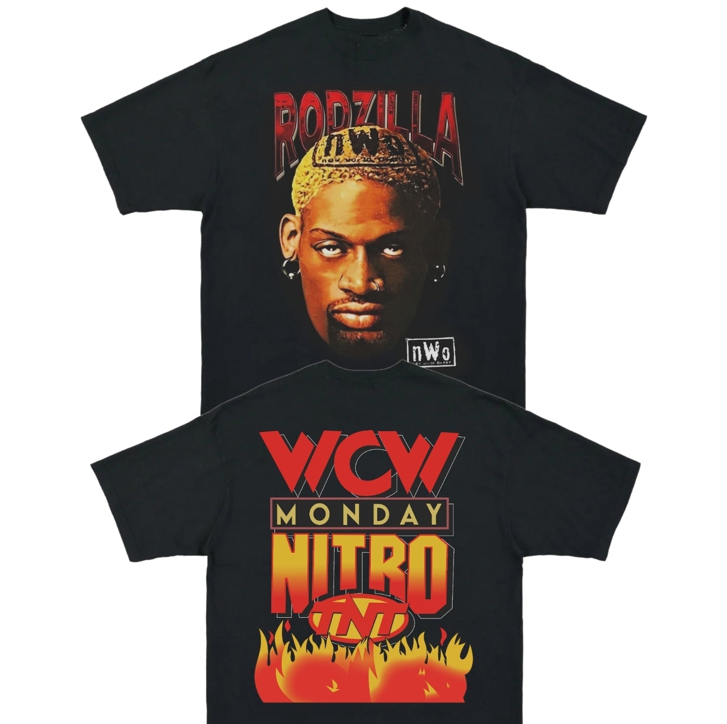 RODZILLA NWO MODERN T SHIRT ON SHAKA HEAVYWEIGHT