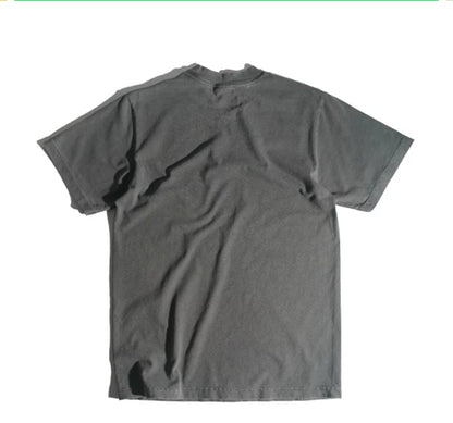SHAKA HEAVYWEIGHT GARMET DYED SHADOW GREY "CLICK TO CUSTOMIZE" "UPLOAD IMAGES"