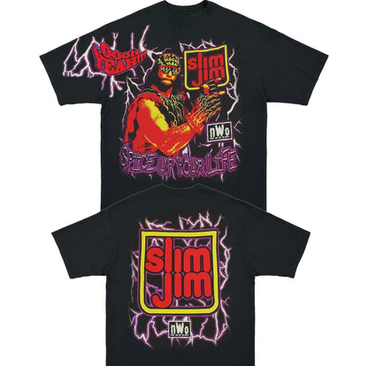 MACHO MAN NWO SLIM JIM SHIRT " MODERN" WRESTLING