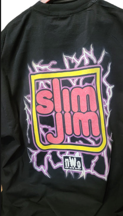 MACHO MAN NWO SLIM JIM SHIRT " MODERN" WRESTLING