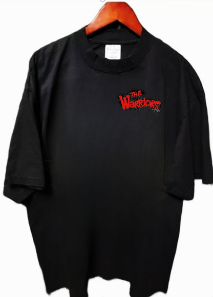 REMBRANDT FROM THE WARRIORS TAGGING WALL ON SHAKA SUPERMAX HEAVYWEIGHT GARMET DYED T SHIRT