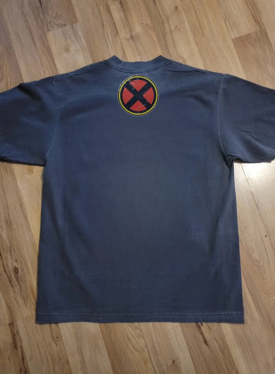 CYCLOPS X MEN ON SHAKA HEAVYWEIGHT GARMET DYED T SHIRT