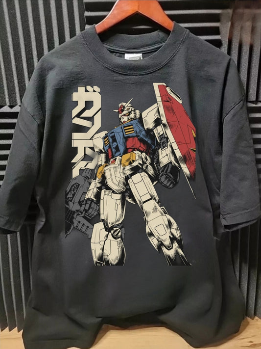 GUNDAM ON SHAKA HEAVYWEIGHT GARMET DYED