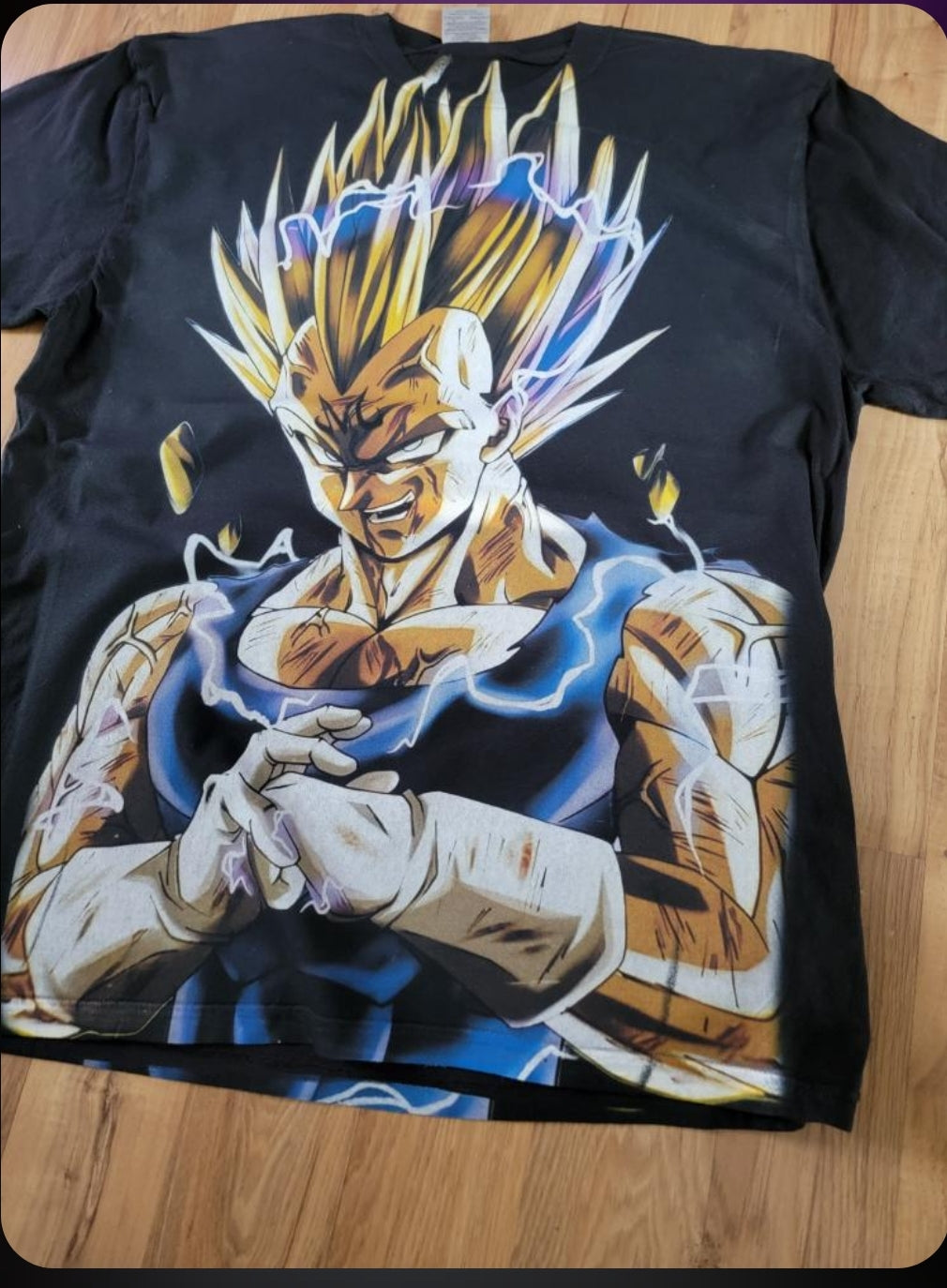 VEGETA DRAGON BALL Z BIG PRINT