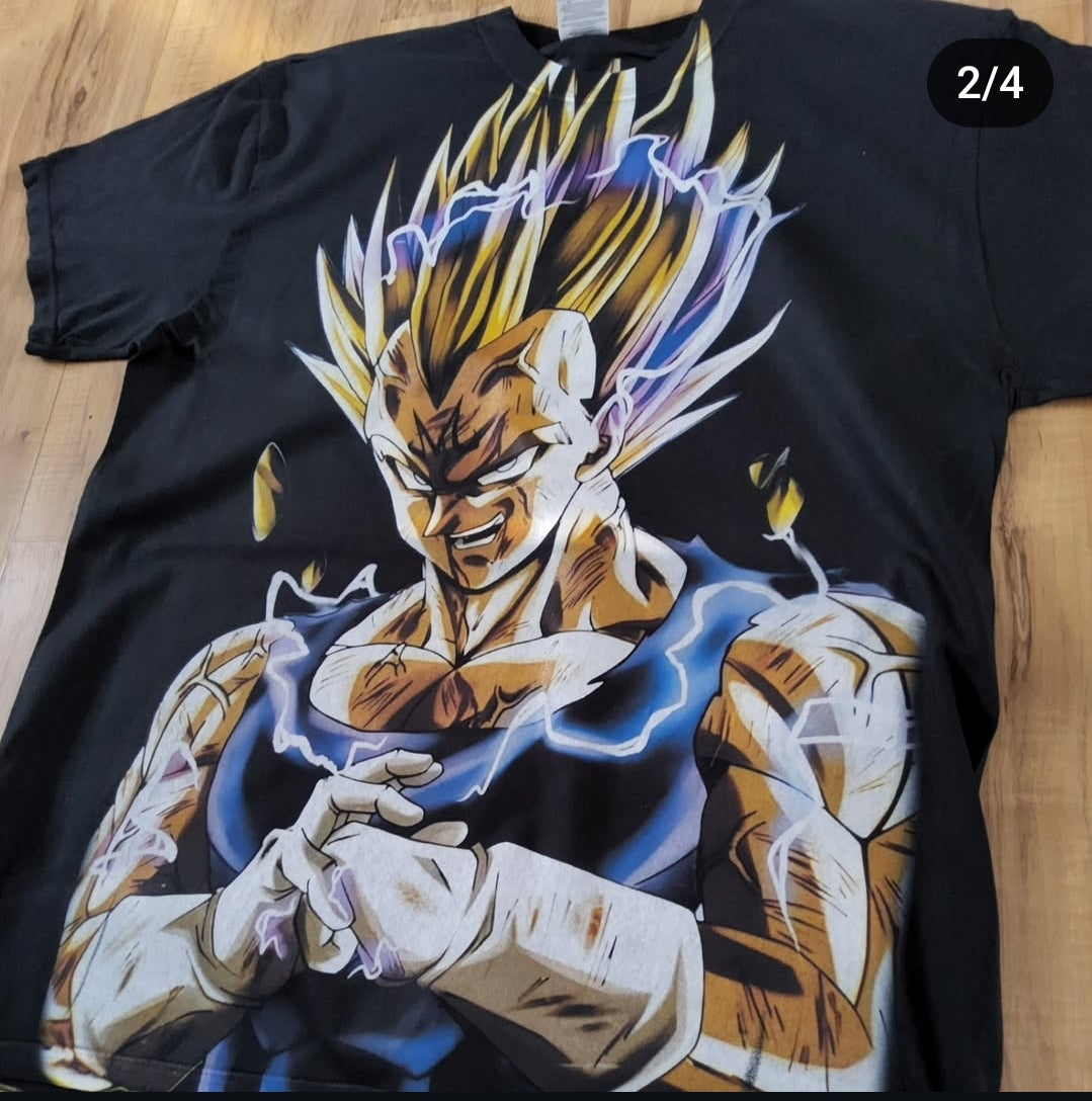 VEGETA DRAGON BALL Z BIG PRINT