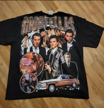 GOODFELLAS ON SHAKA HEAVYWEIGHT GARMET DYED T SHIRT "MOVIE"