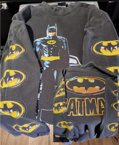 BATMAN RETRO 1989 REVIS LONG SLEEVE ON SHAKA HEAVY "movie"