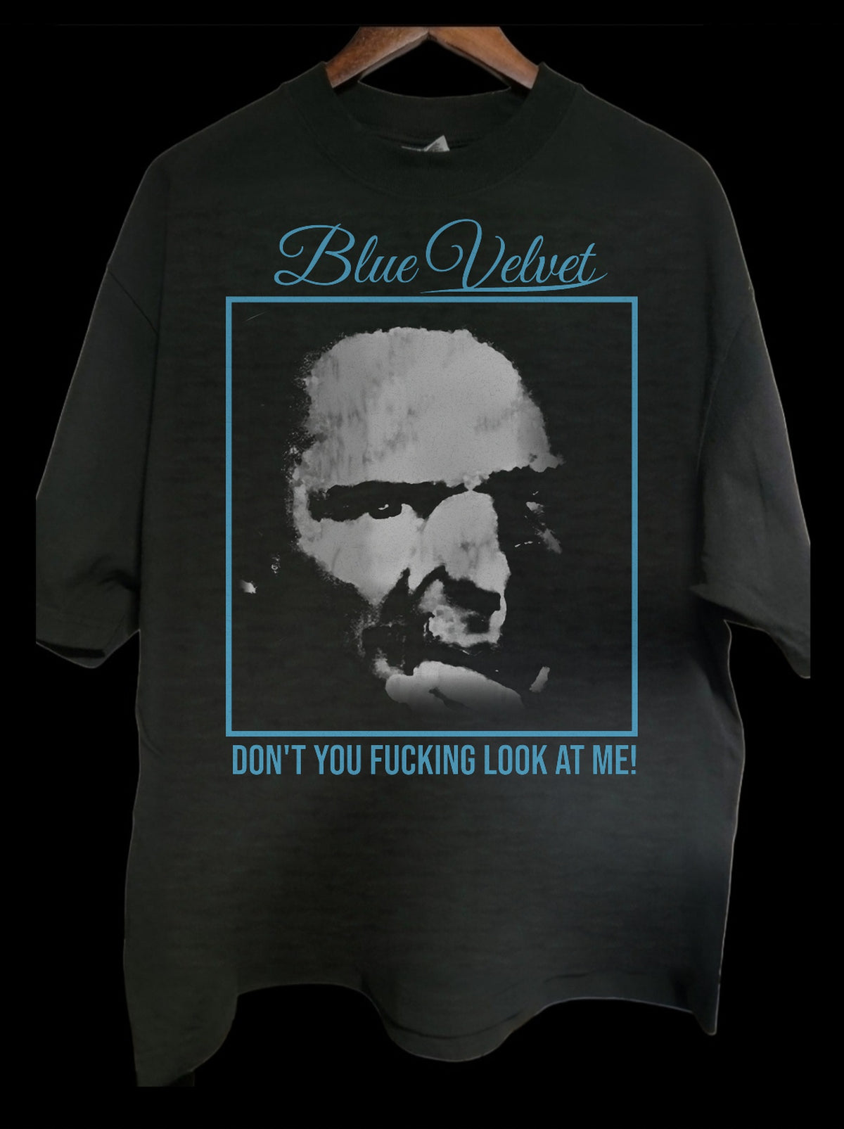 Blue Velvet David Lynch Shaka Heavyweight T-Shirt Black Modern