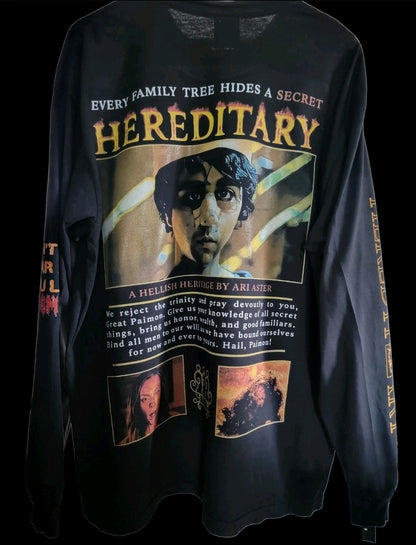 Hereditary long sleeve shirt - back