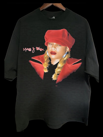 Mary J Blige My Life Tour T Shirt ON SHAKA HEAVYWEIGHT