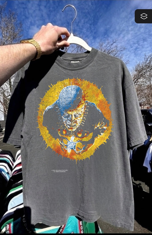 87" Hellraiser Promo On SHAKA HEAVYWEIGHT GARMET SHIRT "MODERN"