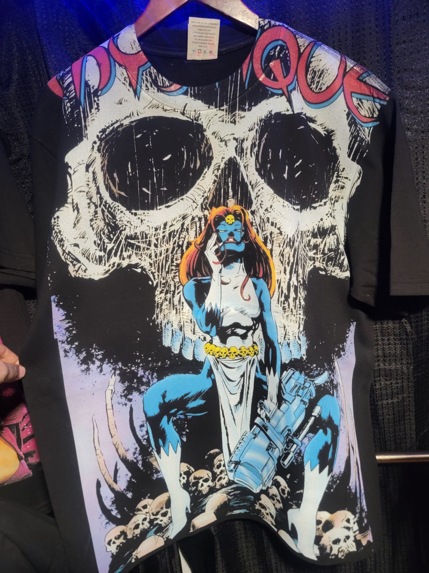 MYSTIQUE ON SHAKA HEAVY GARMET DYED T