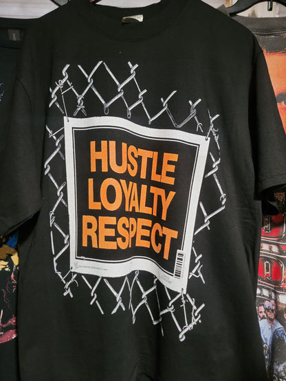JOHN CENA hustle loyalty  Respect ON SHAKA HEAVYWEIGHT GARMET DYED T " WRESTLING