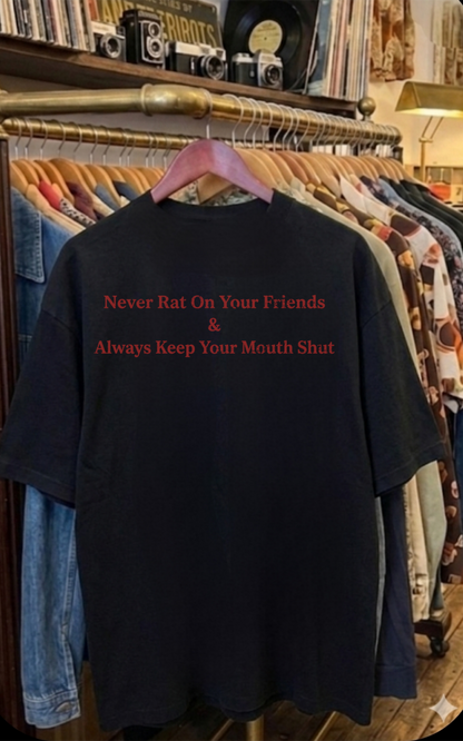VNTG GOODFELLAS REMAKE On SHAKA HEAVYWEIGHT GARMET SHIRT "MODERN"