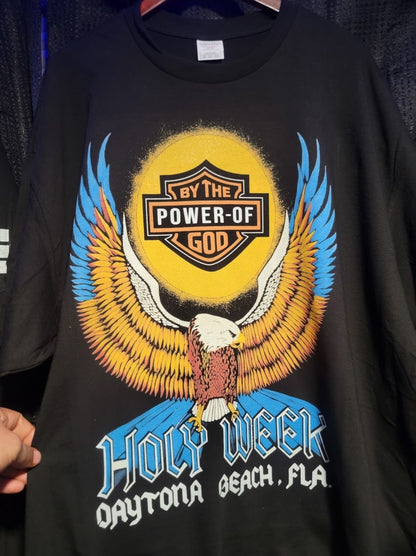 BY THE POWER OF GOD T SHIRT