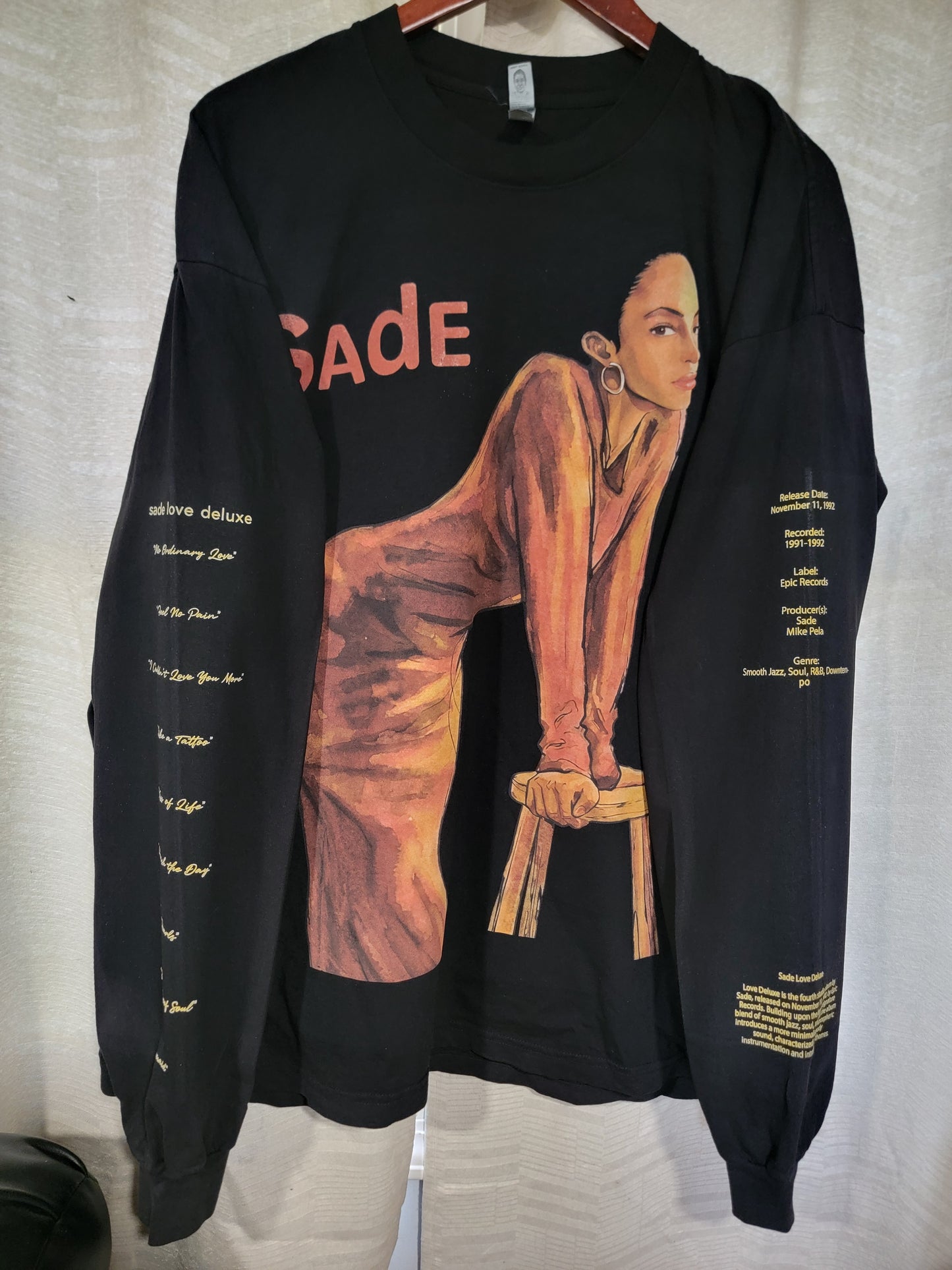 SADE LOVE DELUXE ON SHAKA HEAVYWEIGHT LONG SLEEVE