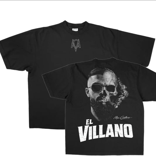 MAX CASTELLANOS El VILLANO ON SHAKA HEAVYWEIGHT GARMET DYED T SHIRT (WRESTLING