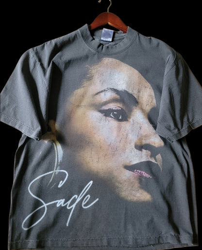 SADE ON SHAKA HEAVYWEIGHT GARMET DYED T SHIRT